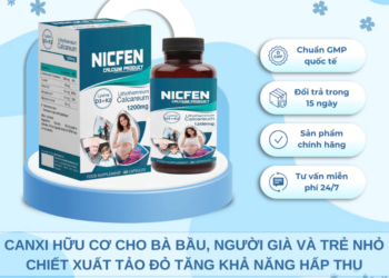 Canxi Bầu NICFEN Nhập Khẩu Anh Quốc – Bổ Sung Canxi Cho Phụ Nữ Mang Thai, Người Già Và Trẻ Em