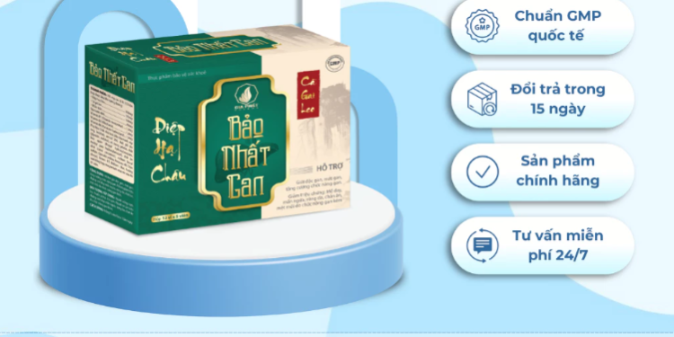 Viên Uống Thải Độc Gan, Bổ Gan, Mát Gan, Tăng Cường Chức Năng Gan Từ Cà Gai Leo – Bảo Nhất Gan Gia Phát Pharma (Hộp 60 Viên)